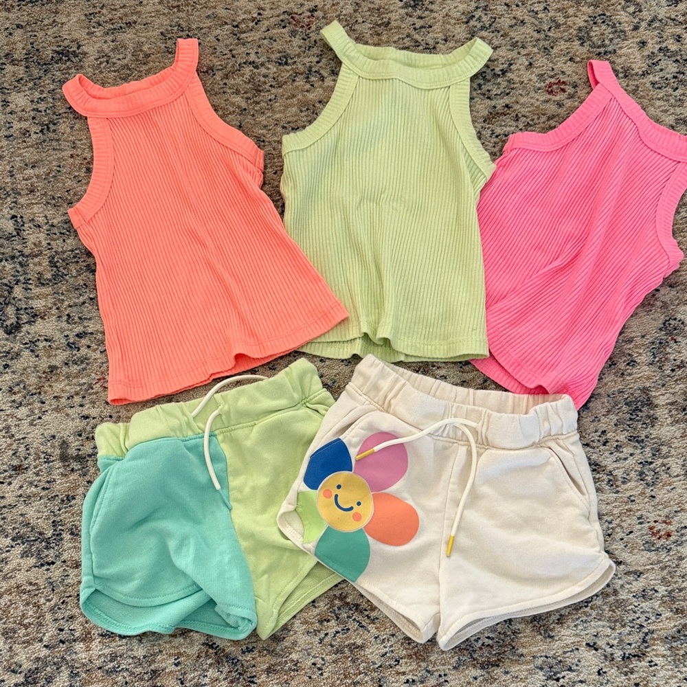 Old Navy Tank Tops and Shorts Set